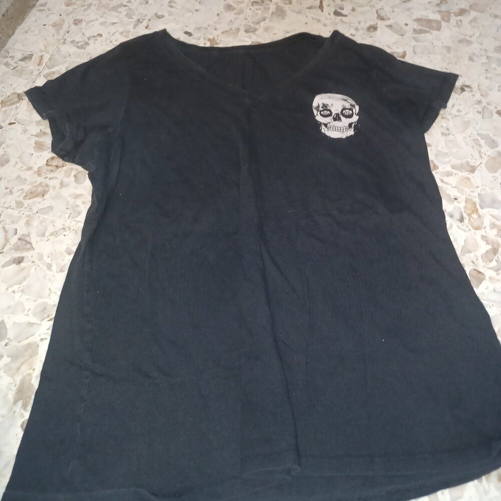 Addicted to All the Wrong Things Women's Tee XXL Black
